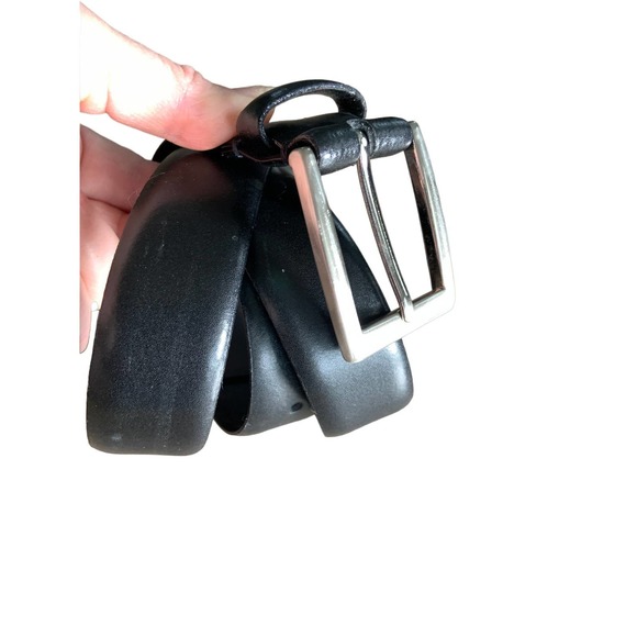 Jos. A. Bank Genuine Black Leather Handcrafted in Italy Size 34